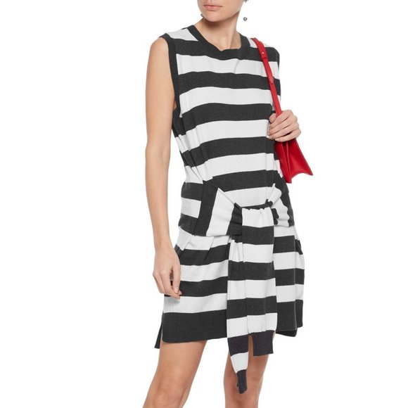 CURRENT/ELLIOTT The Suns  Out Sweater Stripe Dress - Picture 3 of 4